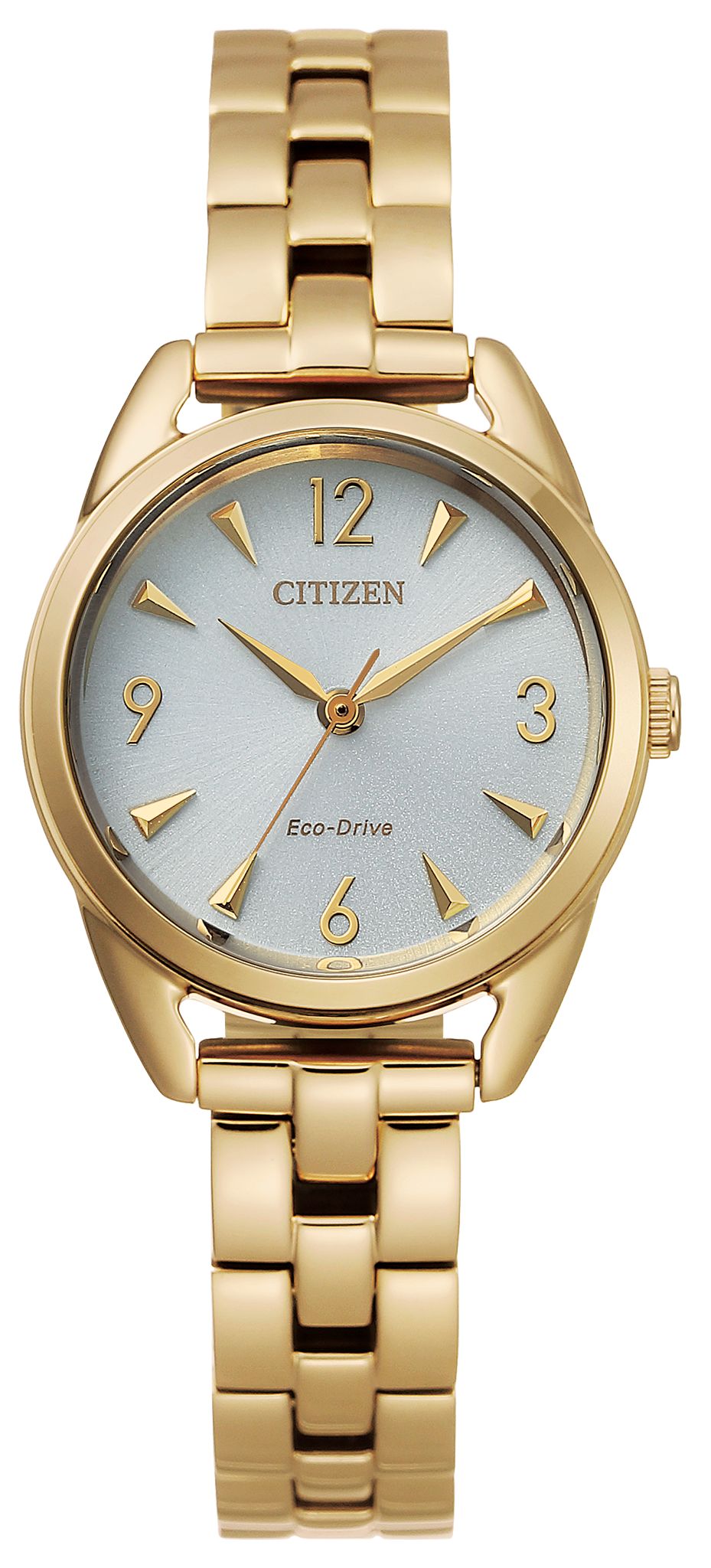 Gold Tone Ladies Citizen "Dress Classic" Eco Drive Watch
