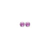 14KT WHITE GOLD PINK SAPPHIRE (1/4 CTW) EARRING