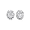 14KT WHITE GOLD DIAMOND (1/2CTW) EARRING