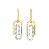 10KT YELLOW GOLD DIAMOND (1/6CTW) EARRING