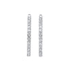14KT WHITE GOLD DIAMOND (1/4CTW) EARRING