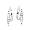 10KT WHITE GOLD DIAMOND (1/5CTW) EARRING