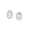 14KT WHITE GOLD DIAMOND (1/6CTW) EARRING