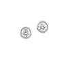14KT WHITE GOLD EARRING