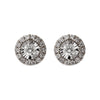 14KT WHITE GOLD DIAMOND (1/6CTW) EARRING