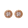 14KT YELLOW GOLD DIAMOND (1/6CTW) EARRING