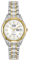 Ladies Two-Toned Citizen Eco-Drive Watch