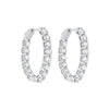 14KT WHITE GOLD DIAMOND (6CTW) EARRING