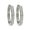 10KT WHITE GOLD DIAMOND (1/6CTW) EARRING