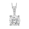 14KT WHITE GOLD DIAMOND (1/10 CTW) PENDANT