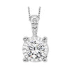 14KT WHITE GOLD DIAMOND (1/2CTW) PENDANT