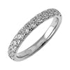 14Kt White Gold Diamond(3/4Ctw) Band
