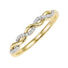 10KT Diamond (1/20CTW) Ring-Available in Rose, Yellow and White Gold