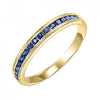 10KT Round Gemstone Stackable Ring