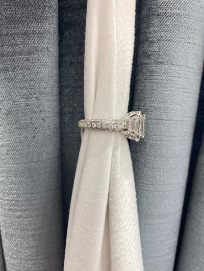 Camila Emerald Cut Engagement Ring