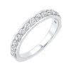 14KT WHITE GOLD DIAMOND(1/3CTW) BAND