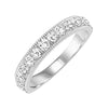 14KT WHITE GOLD DIAMOND (1/3CTW) BAND