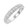 14KT WHITE GOLD DIAMOND(1/2CTW) BAND