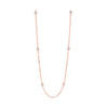 14Kt Rose Gold Diamond (1/4Ctw) Necklace