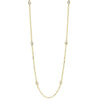 14KT Yellow Gold Diamond D.B.T.Y Fashion Necklace
