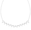 Diamond Station Necklace in 14k White Gold (1 ctw)