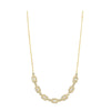 14KT Yellow Gold Diamond 1/2Ctw Necklace