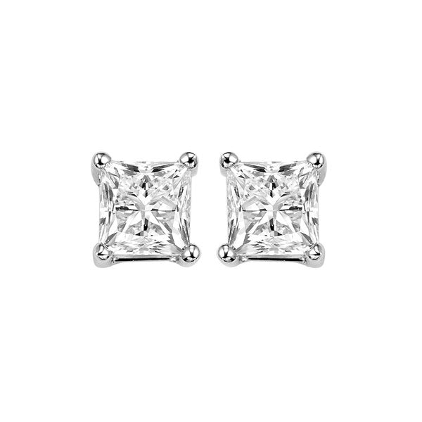 14KT WHITE GOLD DIAMOND (1CTW) EARRING