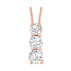 14KT ROSE GOLD DIAMOND (1CTW) PENDANT