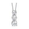 14KT WHITE GOLD DIAMOND (1CTW) PENDANT