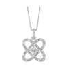 Silver Diamond (1/4Ctw) Pendant