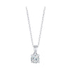 14KT WHITE GOLD DIAMOND (1/4CTW) PENDANT