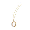 14KT WHITE YELLOW ROSE GOLD DIAMOND (1/3CTW) PENDANT