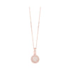 14KT ROSE GOLD DIAMOND (1/6CTW) PENDANT