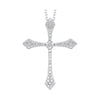 14KT WHITE GOLD DIAMOND (1/8CTW) PENDANT