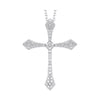 14KT WHITE GOLD DIAMOND (1/4CTW) PENDANT