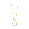 14KT YELLOW GOLD DIAMOND (1/12 CTW) PENDANT