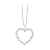 14KT WHITE GOLD DIAMOND (1/8CTW) PENDANT