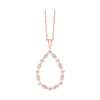 14KT ROSE GOLD DIAMOND (1/8CTW) PENDANT
