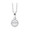 14KT WHITE GOLD DIAMOND (1/8CTW) PENDANT