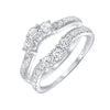 14KT WHITE GOLD DIAMOND (1CTW) RING