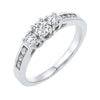 14KT WHITE GOLD DIAMOND (1/2CTW) RING