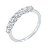 14KT WHITE GOLD DIAMOND (1/4CTW) BAND