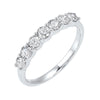 14KT WHITE GOLD DIAMOND (1/4CTW) BAND
