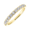 14KT YELLOW GOLD DIAMOND(1/4CTW) RING