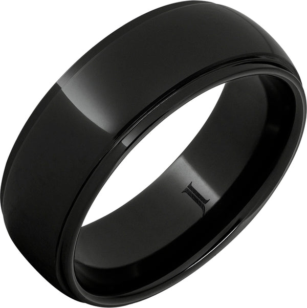 Black Diamond Ceramic™ Domed Ring - Lambert Jewelers