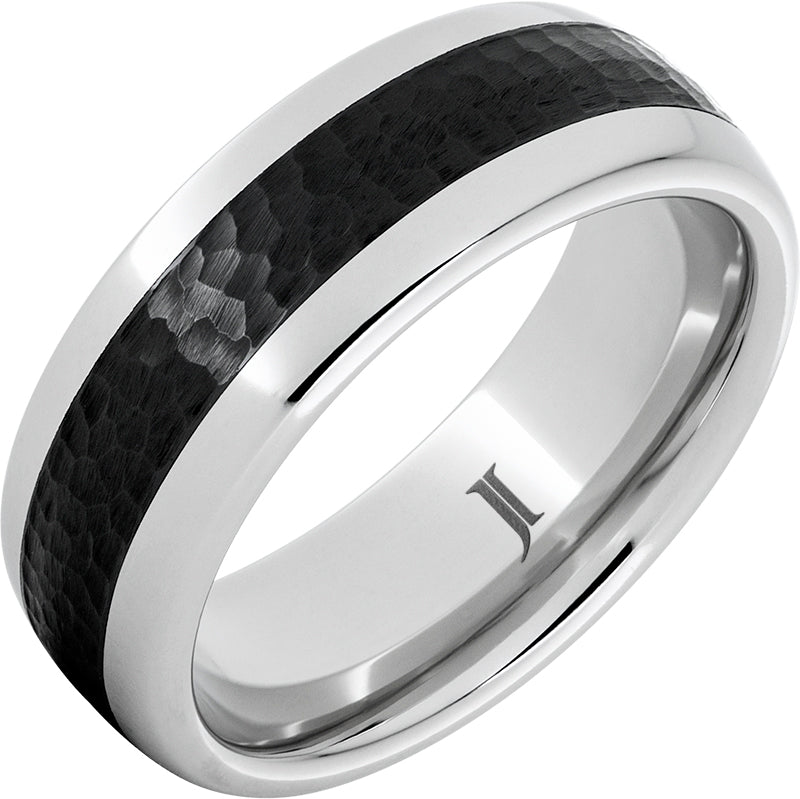 Cobblestone - Serinium® and Black Ceramic Ring