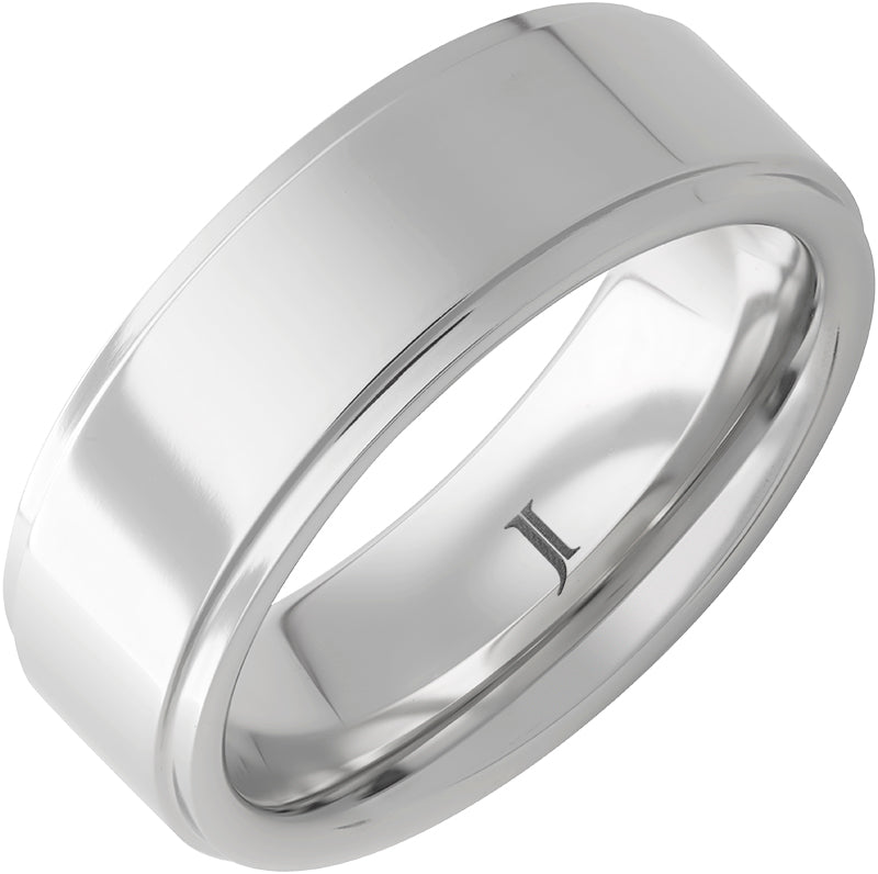 Serinium® Ring with Recessed Edges