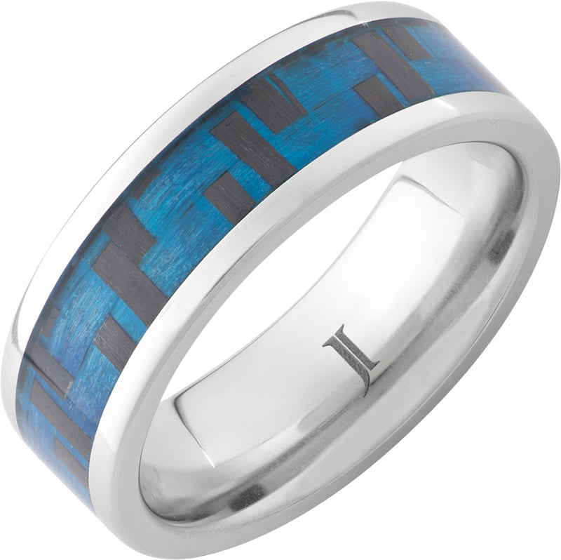 Cyber Blue - Serinium® Blue Carbon Fiber Ring