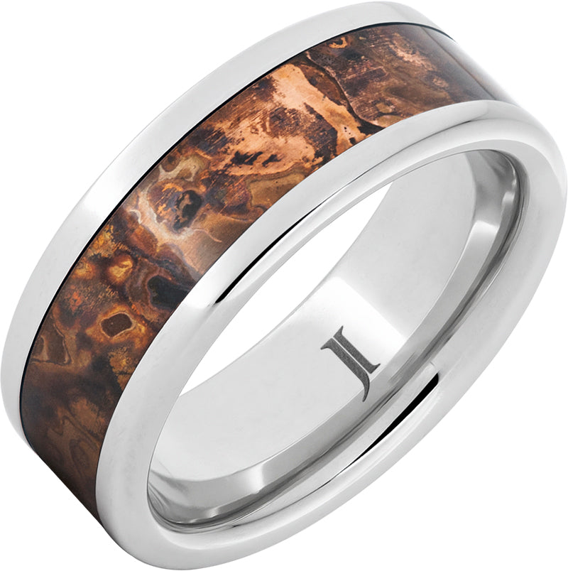 Mycenae - Serinium® Royal Copper™ Inlay Ring - Lambert Jewelers