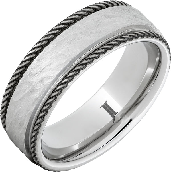 Lariat - Serinium® Rope Edge Ring - Lambert Jewelers